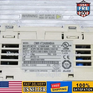 The Original New CIMR-VT2A0004BAA Yaskawa Inverter Accelerates Delivery - Picture 1 of 1
