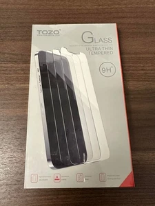 Tozo Ultra Thin Temepered Glass Screen Protector For iPhone 2020 6.1 Inch 5E - Picture 1 of 3