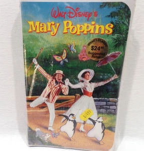 Vintage 1998 Walt Disney Mary Poppins Masterpiece Collection VHS Tape, Sealed - Imagen 1 de 6