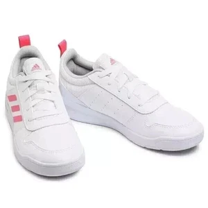 Adidas S24034 Men's Women's Tensaur Shoes White Running Shoes (Size UK 5 - 5.5) - Picture 1 of 6