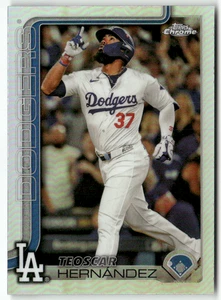 2025 Topps Chrome MLB No. 128 Teoscar Hernandez Refractor - Bild 1 von 2