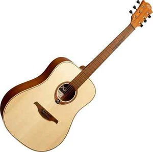 Dreadnought Westerngitarre mit massiver Fichtendecke und Brankowood Griffbrett - Bild 1 von 9