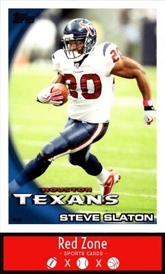 2010 Topps - #175 Steve Slaton NM Set Break. - Image 1 of 2