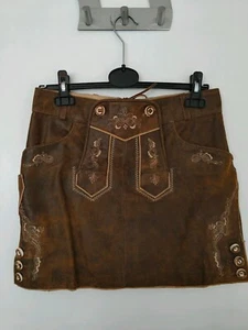 MarJo Trachtenrock Leder / Oktoberfest/ GR36 - Bild 1 von 4