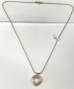 Vintage Women's 925 Silver Jewelry Fashion Party Elegant Chain Pendant Necklace - Picture 1 of 2
