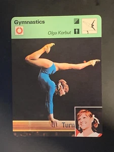 1979 Olga Korbut Russian USSR Gymnastics Rookie Sportscaster Card #102-09 NM - Picture 1 of 2