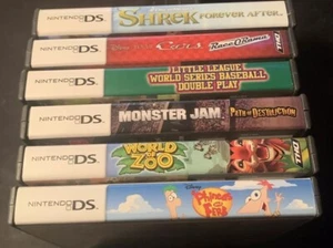 Nintendo DS Game Lot of 6 Complete W Manual Tested - Picture 1 of 23