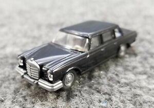 VINTAGE WIKING 1:87 SCALE HO 1960s MERCEDES BENZ 600 BLACK MADE IN GERMANY