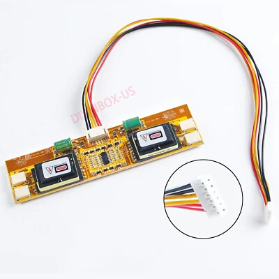 4 Lamp LCD Monitor Inverter CCFL Backlight Tube Driver Board For T150XG01 V2 V.2 - Image 1 of 4