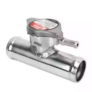 Radiator Hose Filler Neck 32mm Polished Surface High Temp Resistant Coolant - Foto 1 di 9