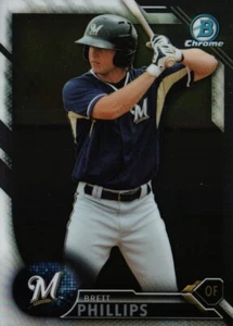 Bowman Draft 2016 cromo #BDC-175 - Brett Phillips - Milwaukee Brewers 16-116 - Imagen 1 de 1