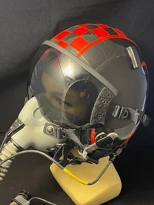 NAVY VF-24 SQUADROM F-14 TOMCAT PILOT FLIGHT HELMET HGU-55/p GENTEX - Picture 1 of 23