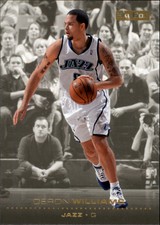 2008-09 SkyBox Utah Jazz Basketball Card #165 Deron Williams