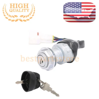 For HiSun UTV 400 500 700 800 Yardsport Menards Excalibur Ignition Key Switch US - Image 1 of 4