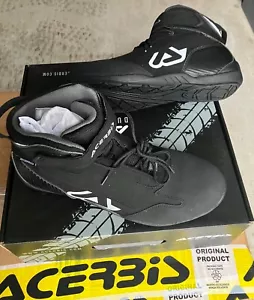 Acerbis STEP Waterproof Dual road boots, UK size11 (46) Black - Picture 1 of 7