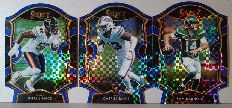 2020 Panini Select Prizm Blue Die Cut Pick from drop down list - Image 1 of 1