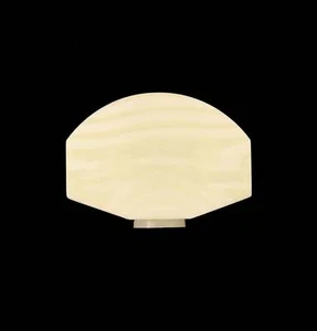 Tone Ninja Grained Ivoryoid Large Buttons (6) fits Hipshot/Grover/Kluson/Ratio - Picture 1 of 2