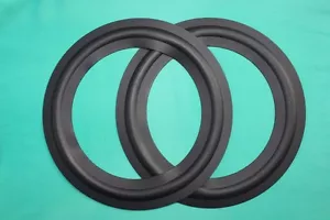 2 pcs 10" 10 inch Rubber SPEAKER SURROUNDS REPAIR for TANNOY Woofer bass speaker - Picture 1 of 1