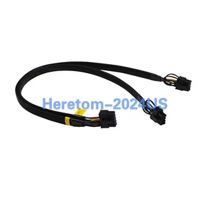 For 10 Pin to 8+8 pin power adapter cable for for HP ML350G9 DL360 G9 GPU 50CM - Picture 1 of 8