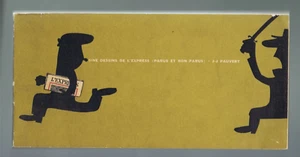 SINE DESSINS DE L'EXPRESS (parus et non parus) envoi signé par SINE PAUVERT - Imagen 1 de 4
