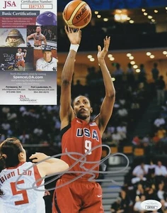 Lisa Leslie Signed 8x10 Photo w/ JSA COA #II87535 Team USA Los Angeles Sparks - Picture 1 of 3