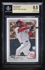 2020 Bowman 1st Edition Jonathan India #BFE-73 BGS 9.5 GEM MINT