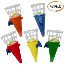 THE TWIDDLERS 48 Mini Click & Catch Games - Childrens Unisex Party Bags Favou...