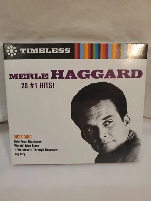 Merle Haggard - 20 #1 HITS! CD (Timeless 2-CD Set) - Image 1 of 2