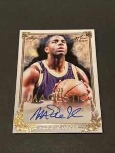 2021 Leaf Art of Sport MAGIC JOHNSON Auto 7/35 Imagestic LA Lakers IM-MJ1 - Picture 1 of 2