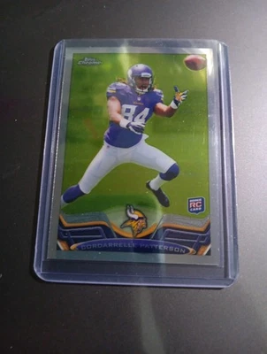 2013 Topps Chrome - Cordarrelle Patterson #19 Catching Ball (RC) - Image 1 of 2