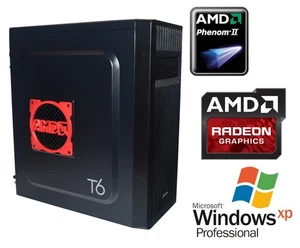 Custom Retro Gaming PC for AMD Fans! Dual Core Audigy 4 SSHD Windows XP Crysis! - Picture 1 of 24