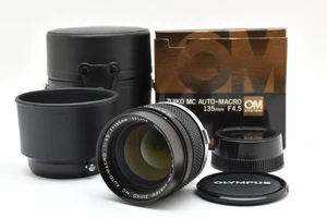 [Exc+5 w/Box] Olympus OM SYSTEM Zuiko 135mm f/4.5 Auto Macro Lens From JAPAN 166 - Picture 1 of 24