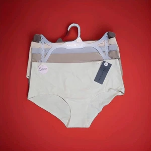 Danskin Intimates Womens Size Small 5-Pack No Show Super Soft Panties Underwear - Picture 1 of 10