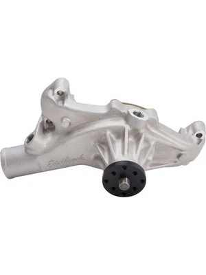 Edelbrock Water Pump Mechanical Short High-Volume Aluminium Natural Rever (8854) - Image 1 of 4