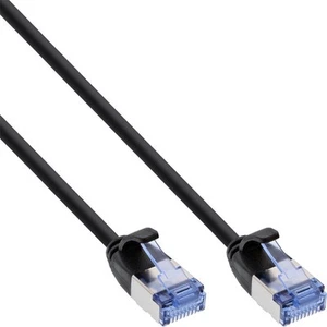 InLine Patchkabel slim, U/FTP, Cat.6A, schwarz, 3m - Bild 1 von 2