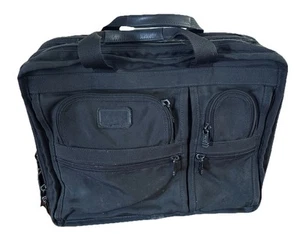 Tumi Alpha erweiterbarer Organizer Laptop Aktentasche ballistisch Nylon Reise Handgepäck - Bild 1 von 22