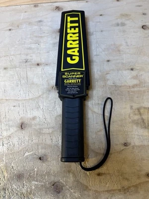 Garrett Super Scanner Handheld Metal Detector 1165180 Including Battery - Image 1 of 4