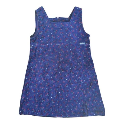 Vestido tipo jersey floral de pana para niñas OshKosh B’Gosh talla 5 colección anterior Foto 1 de 4