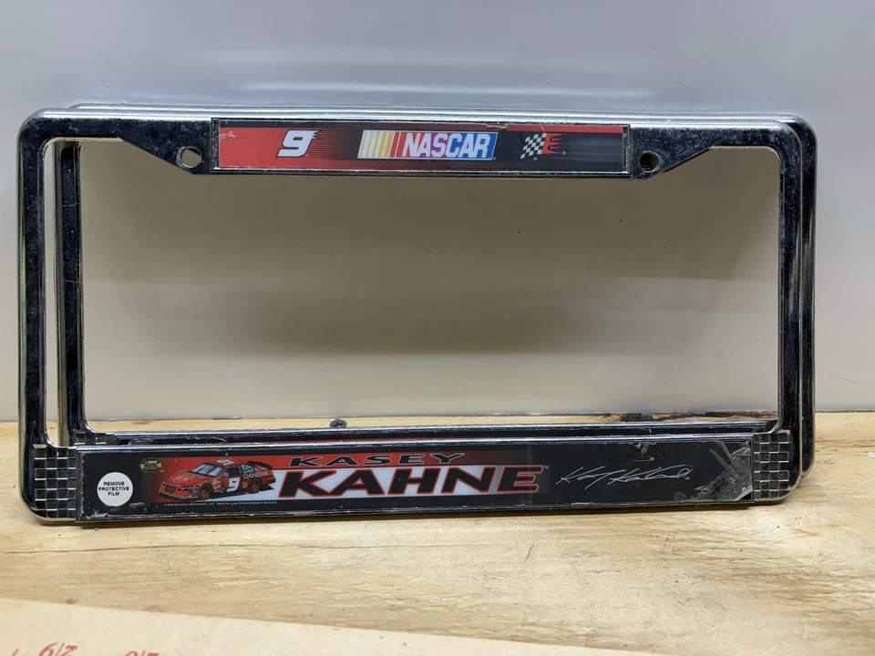 Kasey Kahne #9 NASCAR License Plate Frames (Lot of 2) - Image 1 of 4