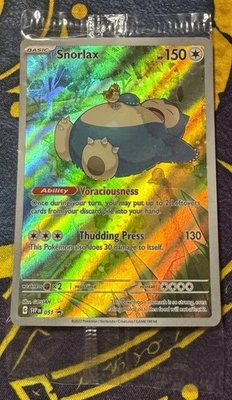 Snorlax 051 Sv: Scarlet & Violet Promo Cards Holo Sealed - Image 1 of 2