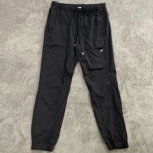 Fabletics The One Jogger Mens Large Black Performance Stretch Athleisrue Gym Run - Picture 1 of 11