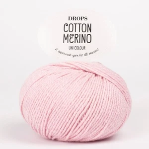 DROPS Cotton Merino Wool Yarn DK Double Knitting & Crochet 50g 110m All Shades - Picture 1 of 17