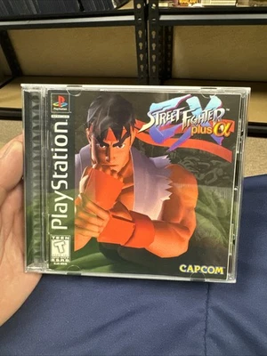Street Fighter EX Plus Alpha (Sony PlayStation 1, 1997) probado en caja original Foto 1 de 4