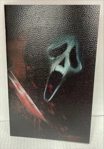 GORKEM DEMIR SKETCHBOOK GHOSTFACE SCREAM MOVIE LEATHER LIMITED 13 HALLOWEEN - Picture 1 of 2