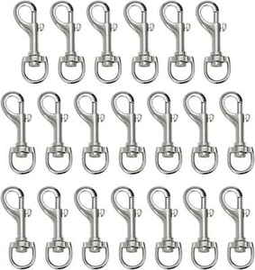 Heavy Duty Swivel Snap Hooks Pet Buckle Trigger Clip Clasp for Linking Dog Leash - Picture 1 of 6