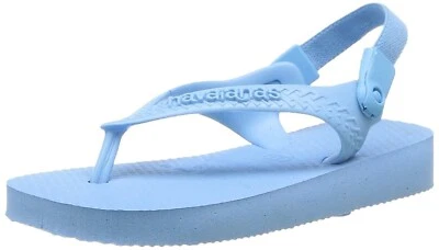 Chanclas de goma Havaianas Baby Top (niño pequeño) 6,5 M azul lavanda EE. UU. precio de venta sugerido por el fabricante 14 USD Foto 1 de 4