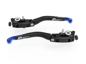 Ducabike Ducati Monster 1200R Adjustable Brake + Clutch Evo Levers 2016+ - Blue - Picture 1 of 1