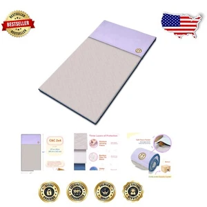 Extra Absorbent Guinea Pig Fleece Liner with Waterproof Bottom, 2x4 C&C - Purple - Picture 1 of 9