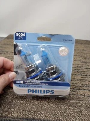 Philips 9004CVB2 CrystalVision Ultra Actualización Faros Bombillas 12V 65/45W Nuevo  Foto 1 de 4