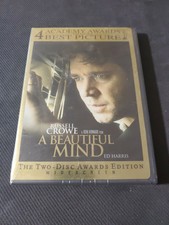 A Beautiful Mind (DVD, 2001) Widescreen Buy 2 Get 1 Free (S9)